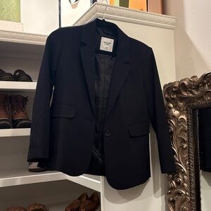 Abercrombie & Fitch Black Blazer